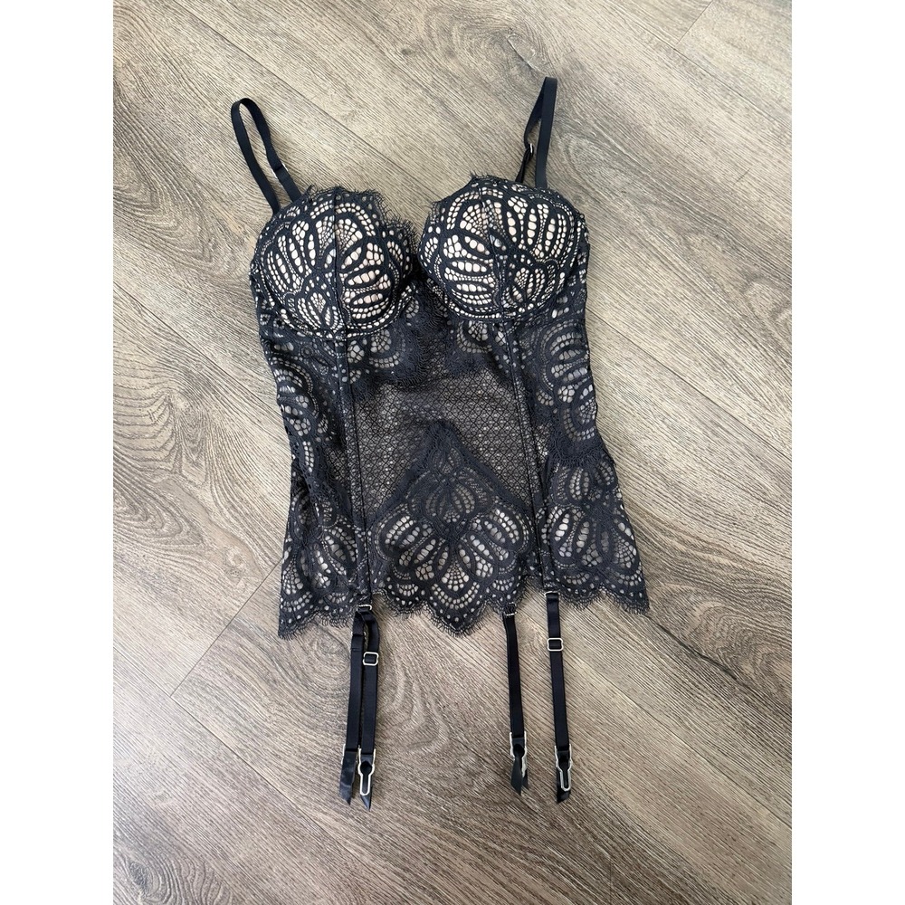 Victoria's Secret Lace Corset with Garter